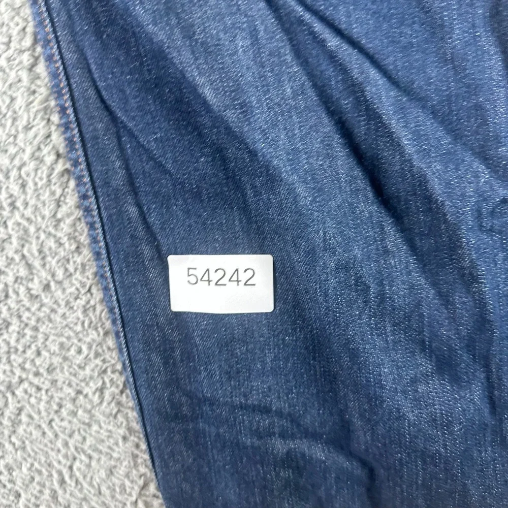 Vintage Levis 514 Jeans Men 40x30 Blue Cotton Straight Slim Workwear Travel